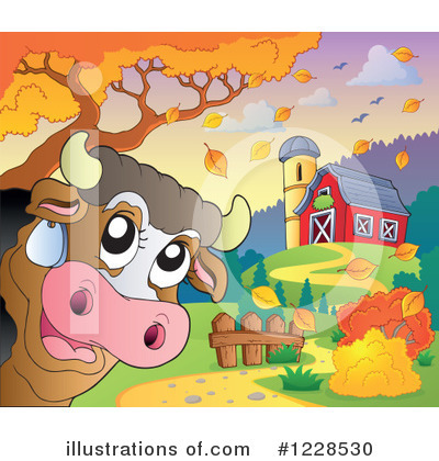 Cow Clipart #1228530 by visekart