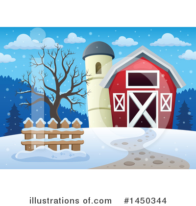 Royalty-Free (RF) Farm Clipart Illustration by visekart - Stock Sample #1450344