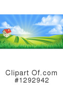 Farm House Clipart #1292942 by AtStockIllustration