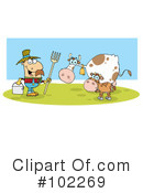 Farmer Clipart #102269 by Hit Toon