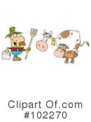 Farmer Clipart #102270 by Hit Toon