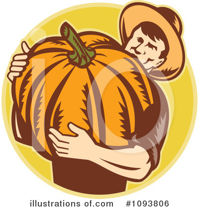 Pumpkin Clipart #1093806 by patrimonio