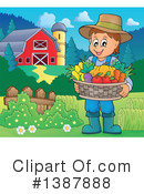Farmer Clipart #1387888 by visekart
