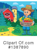 Farmer Clipart #1387890 by visekart