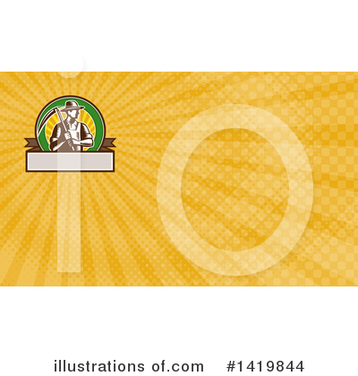 Business Card Clipart #1419844 by patrimonio