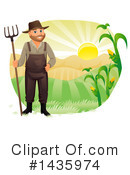 Farmer Clipart #1435974 by BNP Design Studio