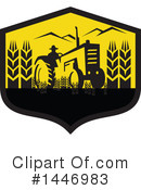 Farmer Clipart #1446983 by patrimonio