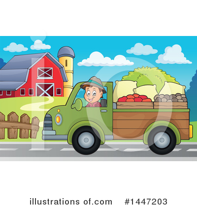 Truck Clipart #1447203 by visekart