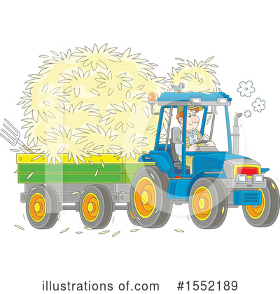 Tractor Clipart #1552189 by Alex Bannykh