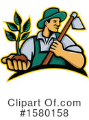 Farmer Clipart #1580158 by patrimonio
