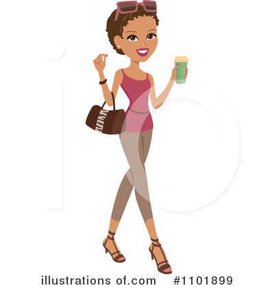 Royalty-Free (RF) Fashion Clipart Illustration by Monica - Stock Sample #1101899