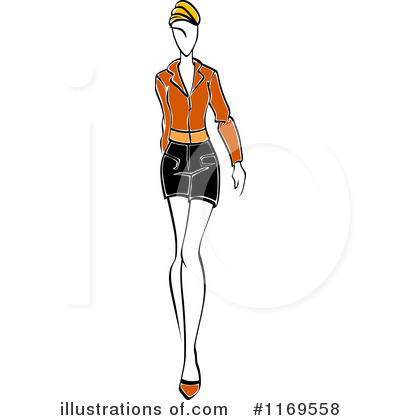 Royalty-Free (RF) Fashion Clipart Illustration by Vector Tradition SM - Stock Sample #1169558