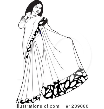 Dress Clipart #1239080 by Lal Perera