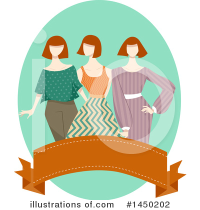 Royalty-Free (RF) Fashion Clipart Illustration by BNP Design Studio - Stock Sample #1450202