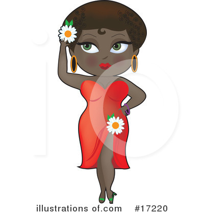 Royalty-Free (RF) Fashion Clipart Illustration by Maria Bell - Stock Sample #17220