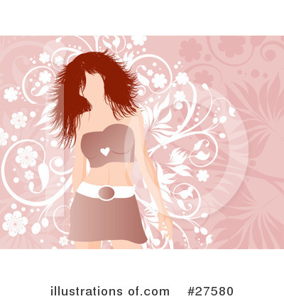 Royalty-Free (RF) Fashion Clipart Illustration by KJ Pargeter - Stock Sample #27580