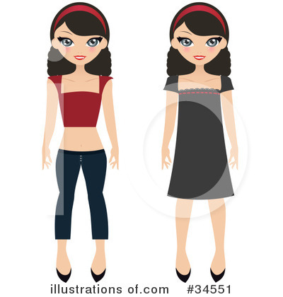 Teenager Clipart #34551 by Melisende Vector