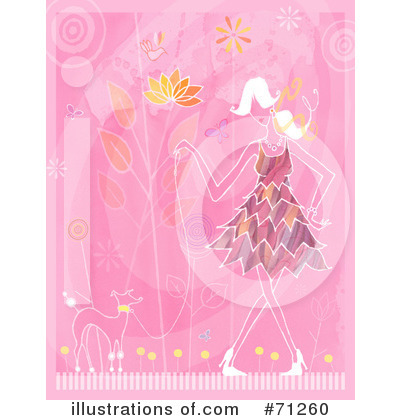 Royalty-Free (RF) Fashion Clipart Illustration by Steve Klinkel - Stock Sample #71260