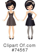Fashion Clipart #74567 by Melisende Vector