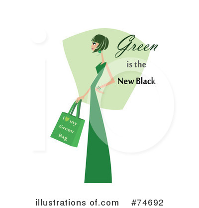 Royalty-Free (RF) Fashion Clipart Illustration by peachidesigns - Stock Sample #74692
