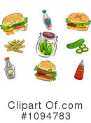 Fast Food Clipart #1094783 by BNP Design Studio