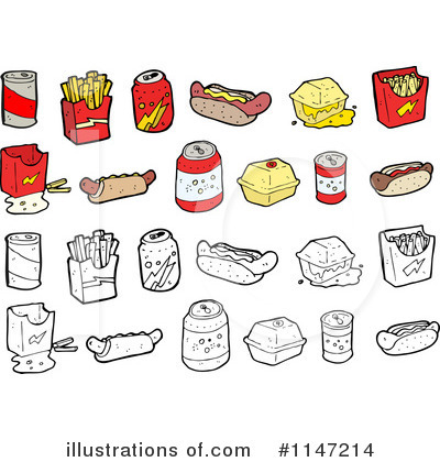 Takeout Clipart #1147214 by lineartestpilot