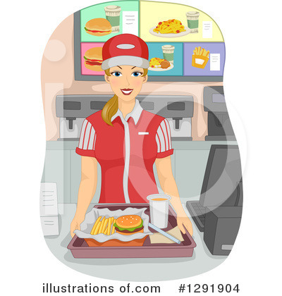 Hamburger Clipart #1291904 by BNP Design Studio