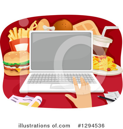Royalty-Free (RF) Fast Food Clipart Illustration by BNP Design Studio - Stock Sample #1294536