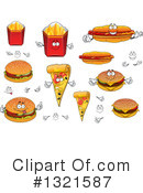 Fast Food Clipart #1321587 by Vector Tradition SM