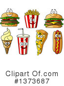Fast Food Clipart #1373687 by Vector Tradition SM