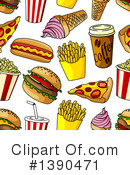 Fast Food Clipart #1390471 by Vector Tradition SM