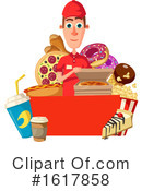 Fast Food Clipart #1617858 by Vector Tradition SM