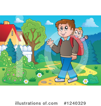 Family Clipart #1240329 by visekart