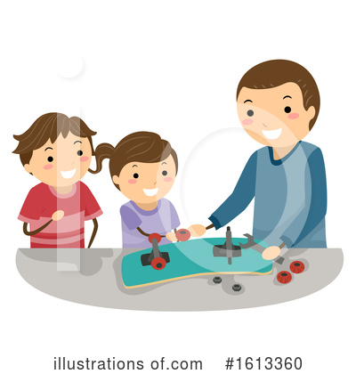 Royalty-Free (RF) Father Clipart Illustration by BNP Design Studio - Stock Sample #1613360
