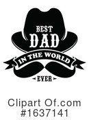 Fathers Day Clipart #1637141 by Vector Tradition SM