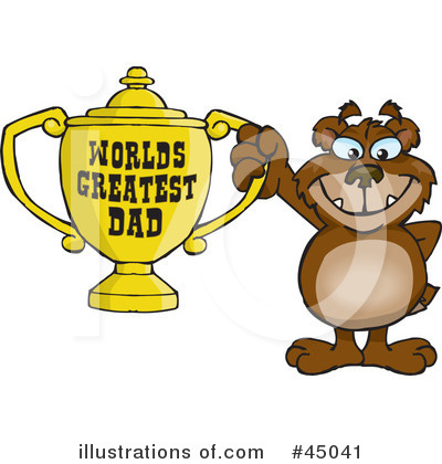 Royalty-Free (RF) Fathers Day Clipart Illustration by Dennis Holmes Designs - Stock Sample #45041