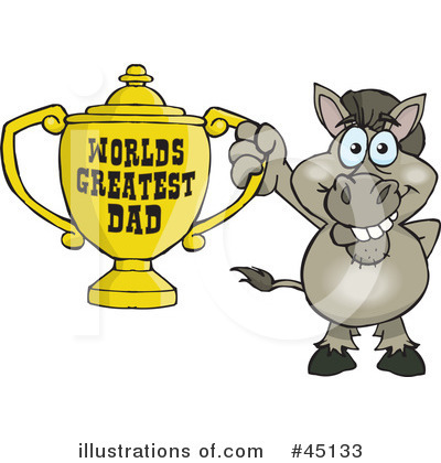 Royalty-Free (RF) Fathers Day Clipart Illustration by Dennis Holmes Designs - Stock Sample #45133