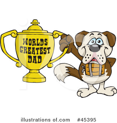 Royalty-Free (RF) Fathers Day Clipart Illustration by Dennis Holmes Designs - Stock Sample #45395