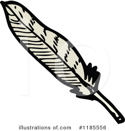 Royalty-Free (RF) Feather Clipart Illustration by lineartestpilot - Stock Sample #1185556