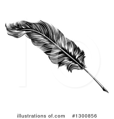 Feather Quill Clipart #1300856 by AtStockIllustration