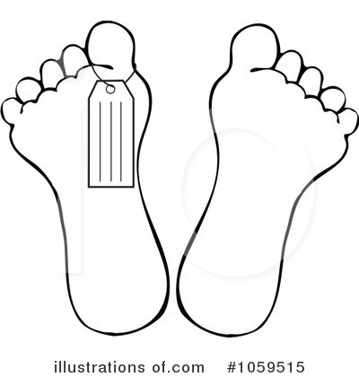 Royalty-Free (RF) Feet Clipart Illustration by djart - Stock Sample #1059515