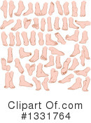 Feet Clipart #1331764 by Liron Peer