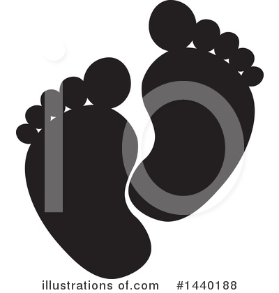 Royalty-Free (RF) Feet Clipart Illustration by ColorMagic - Stock Sample #1440188