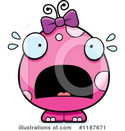 Royalty-Free (RF) Female Monster Clipart Illustration by Cory Thoman - Stock Sample #1187671