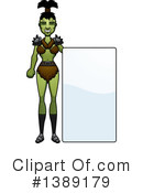 Female Orc Clipart #1389179 by Cory Thoman