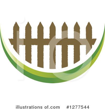 Royalty-Free (RF) Fence Clipart Illustration by Lal Perera - Stock Sample #1277544