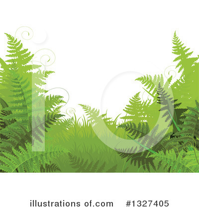 Ferns Clipart #1327405 by Pushkin