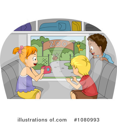 Royalty-Free (RF) Field Trip Clipart Illustration by BNP Design Studio - Stock Sample #1080993