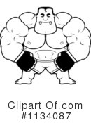 Fighter Clipart #1134087 by Cory Thoman