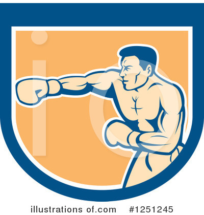 Boxing Clipart #1251245 by patrimonio